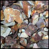 Willow Creek Jasper, Small, B Grade, Rough Rock, per lb
