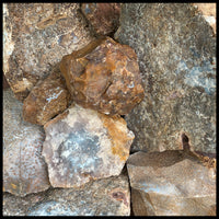 Sagenite Agate, Rough Rock, per lb