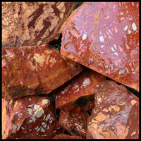 Damu Jasper, Rough Rock, per lb