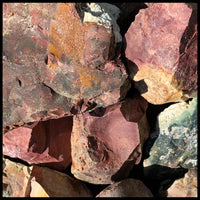 Imperial Jasper, Mine-Run, Rough Rock, per lb