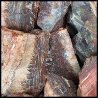 Sarape Jasper, Rough Rock, per lb