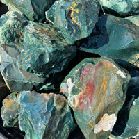 Bloodstone, Rough Rock, per lb