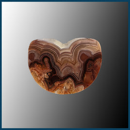 REL557c Red Lace Agate Cabochon