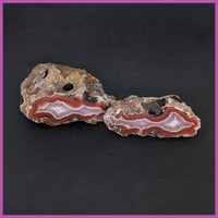 AGN559pr Agua Nueva Agate Specimen Pair
