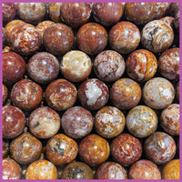 Agua Nueva Moss Agate Sphere, 10mm