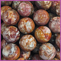 Agua Nueva Moss Agate Sphere, 30mm