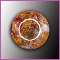 Agua Nueva Moss Agate Sphere, 40mm