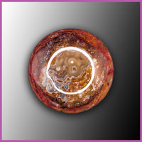 Agua Nueva Moss Agate Sphere, 40mm