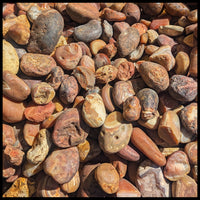 Bahia Agate, Rough Rock, per lb