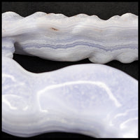 BLH101 Blue Lace Agate Horse Carving