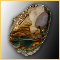 BLM497tr Blue Mountain Jasper Specimen