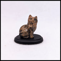 Cat Carving on Base