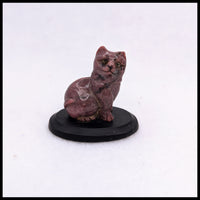 Cat Carving on Base
