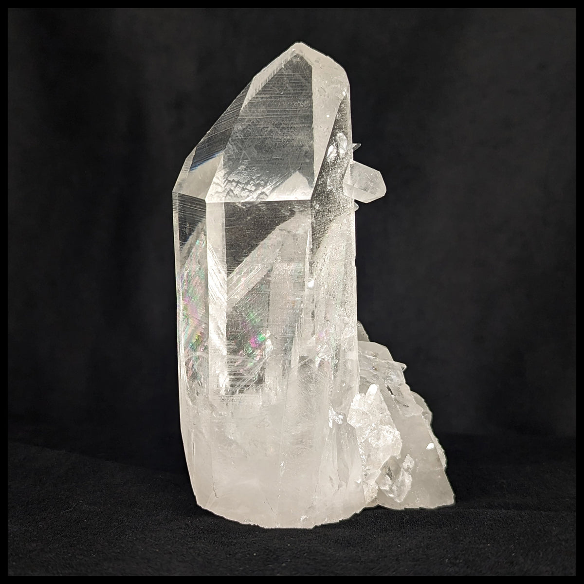 CLQ106 Clear Quartz Crystal| The Gem Shop, Inc.