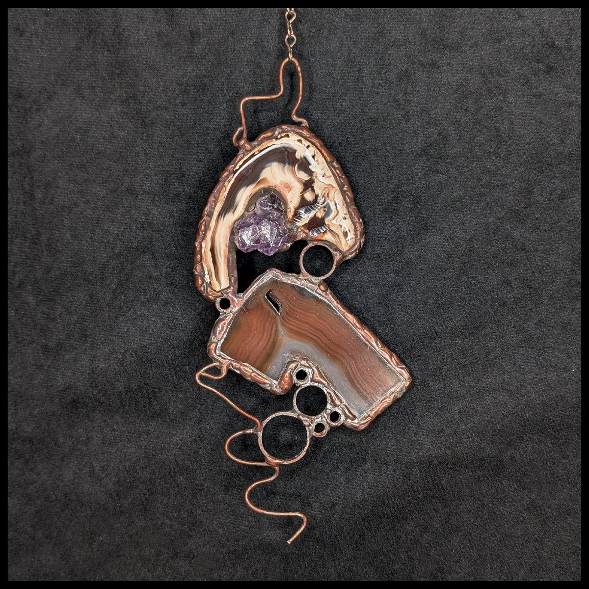 FAS120JP Agate Suncatcher| The Gem Shop, Inc.