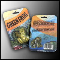 Carved Critter - Green Frog