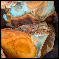 Landscape Jasper, Rough Rock, per lb