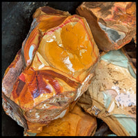 Landscape Jasper, Rough Rock, per lb