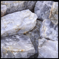 Lithium Quartz, Rough Rock, per lb