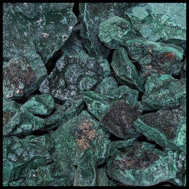Malachite, Rough Rock, per lb