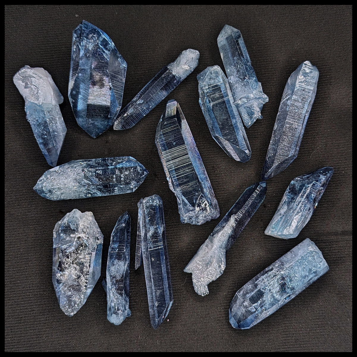 Blue Babybottle【クリスタルパワーストーン】 Sky Blue Mist Quartz Small Crystal| The Gem Shop, Inc.