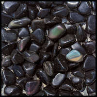 Rainbow Obsidian, Tumbled Stone, 1 lb lot