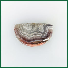 REL550c Red Lace Agate Cabochon
