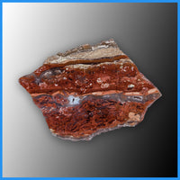 Red Velvet Agate Slabs - 1 lb lot