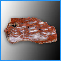 Red Velvet Agate Slabs - 1 lb lot