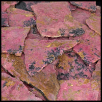 Rhodonite, Rough Slabs, per lb
