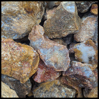 Sagenite Agate, Rough Rock, per lb