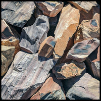 Scenic Jasper, Rough Rock, per lb