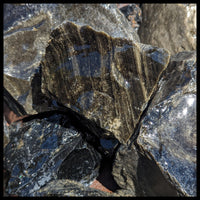 Sheen Obsidian, Rough Rock, per lb