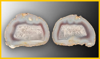 SWZ149pr Swazi Agate Specimen Pair