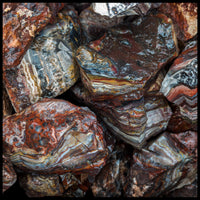 Sarape Jasper, Rough Rock, per lb