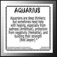 Zodiac Stones - Aquarius