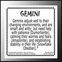 Zodiac Stones - Gemini