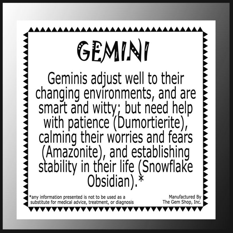 Zodiac Stones Gemini