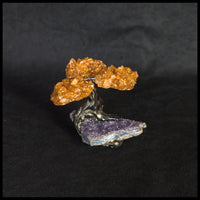 GSTsz1 Gemstone Tree - Citrine and Amethyst
