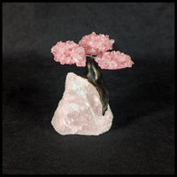 GSTsz1 Gemstone Tree - Rose Quartz
