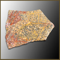 Leopardskin Rhyolite Slabs - 1 lb lot