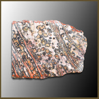 Leopardskin Rhyolite Slabs - 1 lb lot