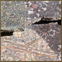 Leopardskin Rhyolite Slabs - 1 lb lot