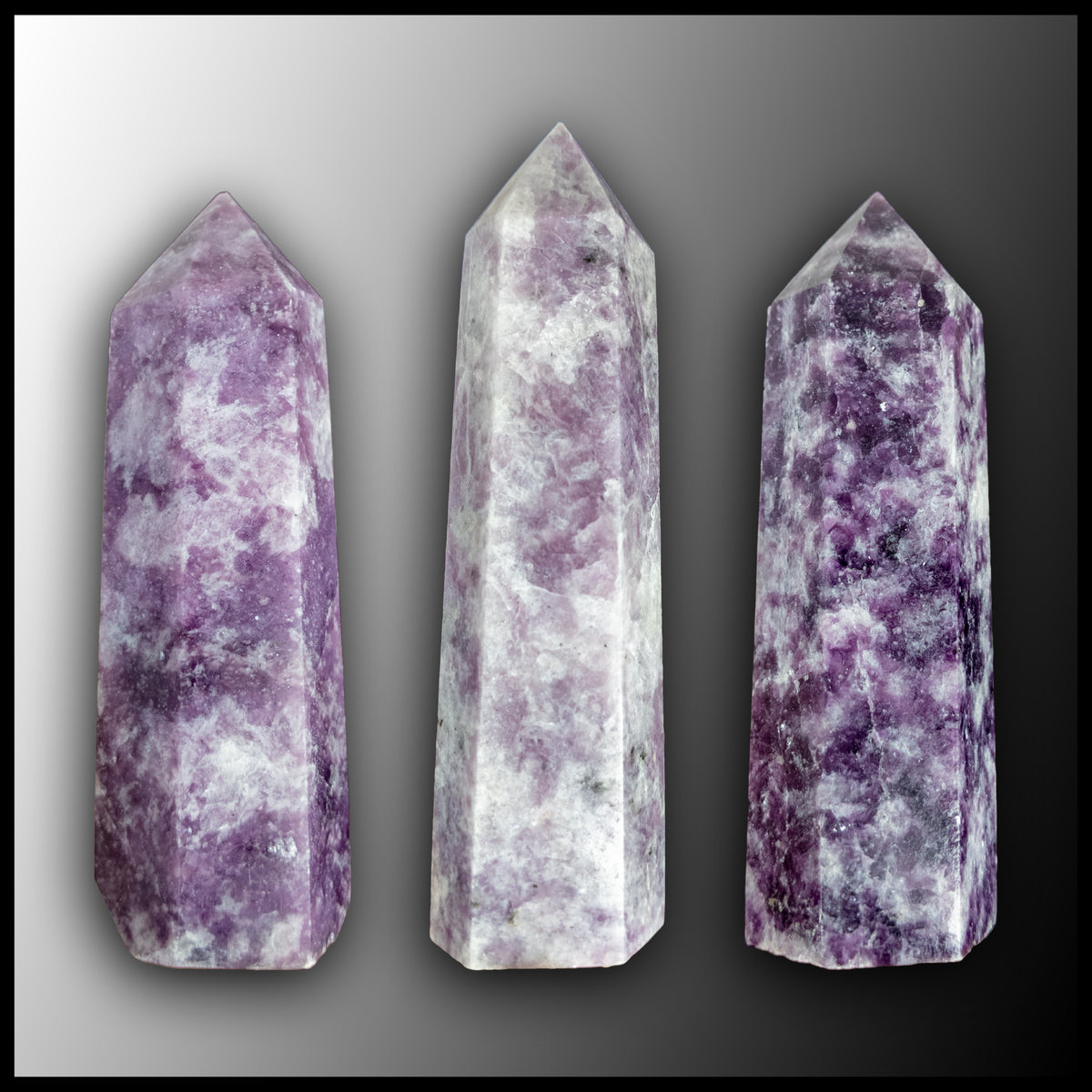 レピドライト タワー型73◇Lepidolite◇天然石・鉱物