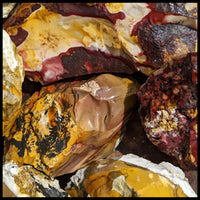 Mooka Jasper, Rough Rock, per lb
