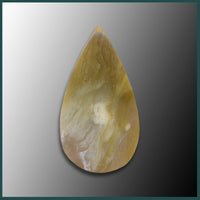 CL163c Ocean Wave Jasper Cabochon