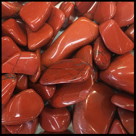 Red Jasper, Tumbled Stone, Individual