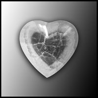 Selenite Bowl, Heart, 10 cm