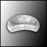 Selenite Bowl, Moon, 10 cm