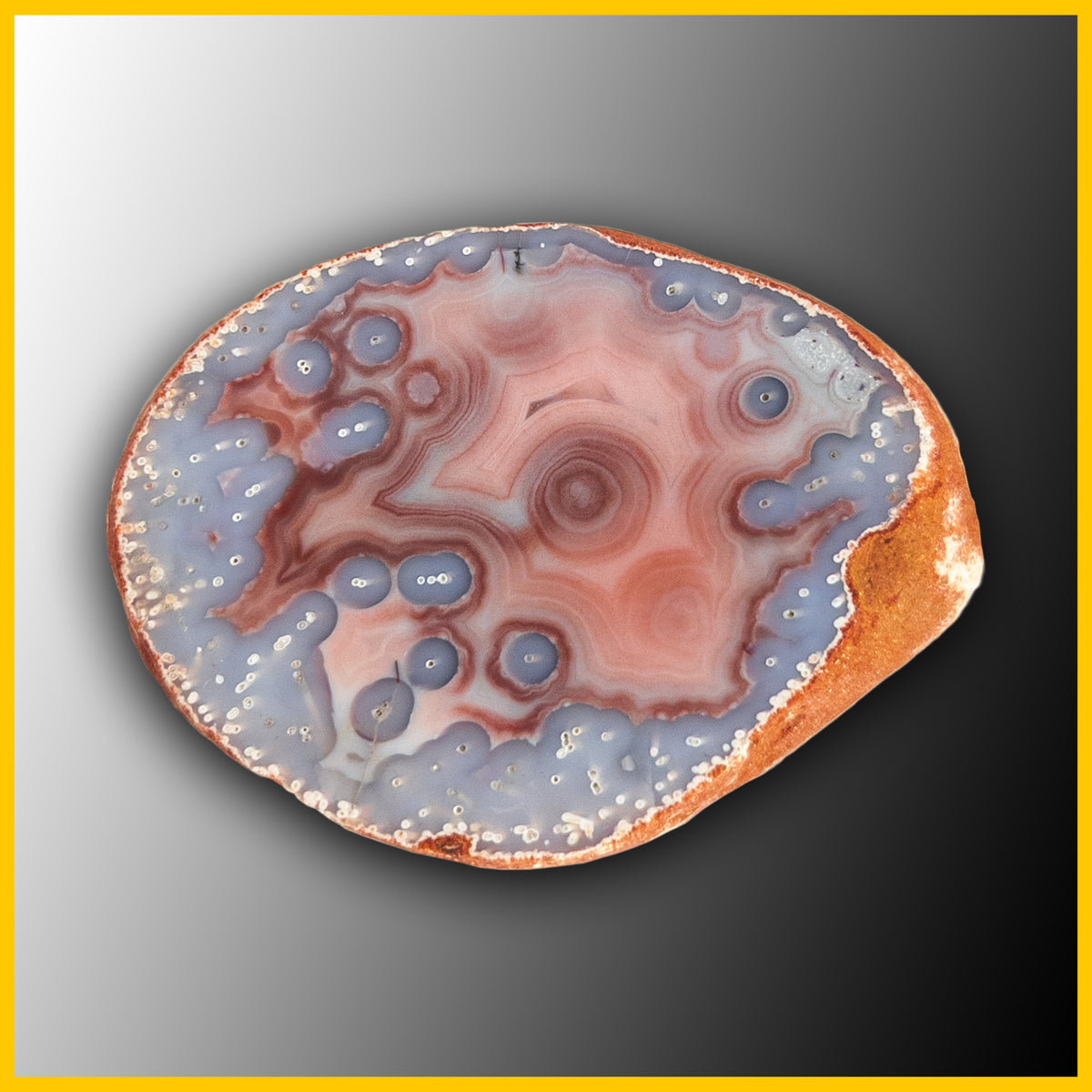 SWZ225jr Swazi Agate Specimen| The Gem Shop, Inc.